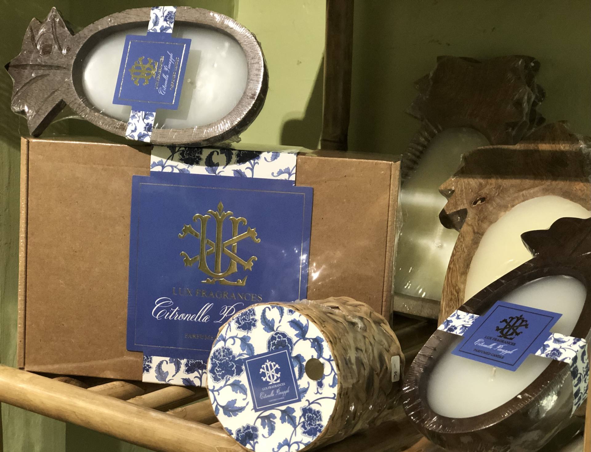 Lux Fragrance Citronella Candles